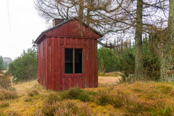 Kolonnehus mellem Hjøllund og Christianshede