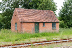 Kolonnehus ved Højslev station