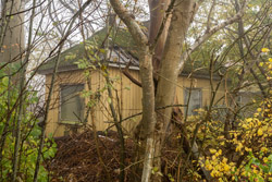 Kolonnehus ved Ølgod station